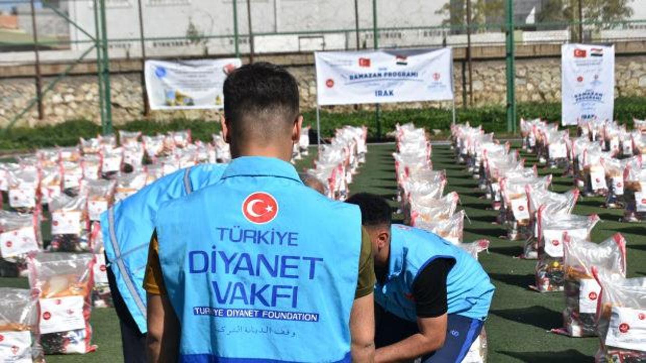 Kerkük’te bin aileye uzanan yardım eli: TDV sahaya indi