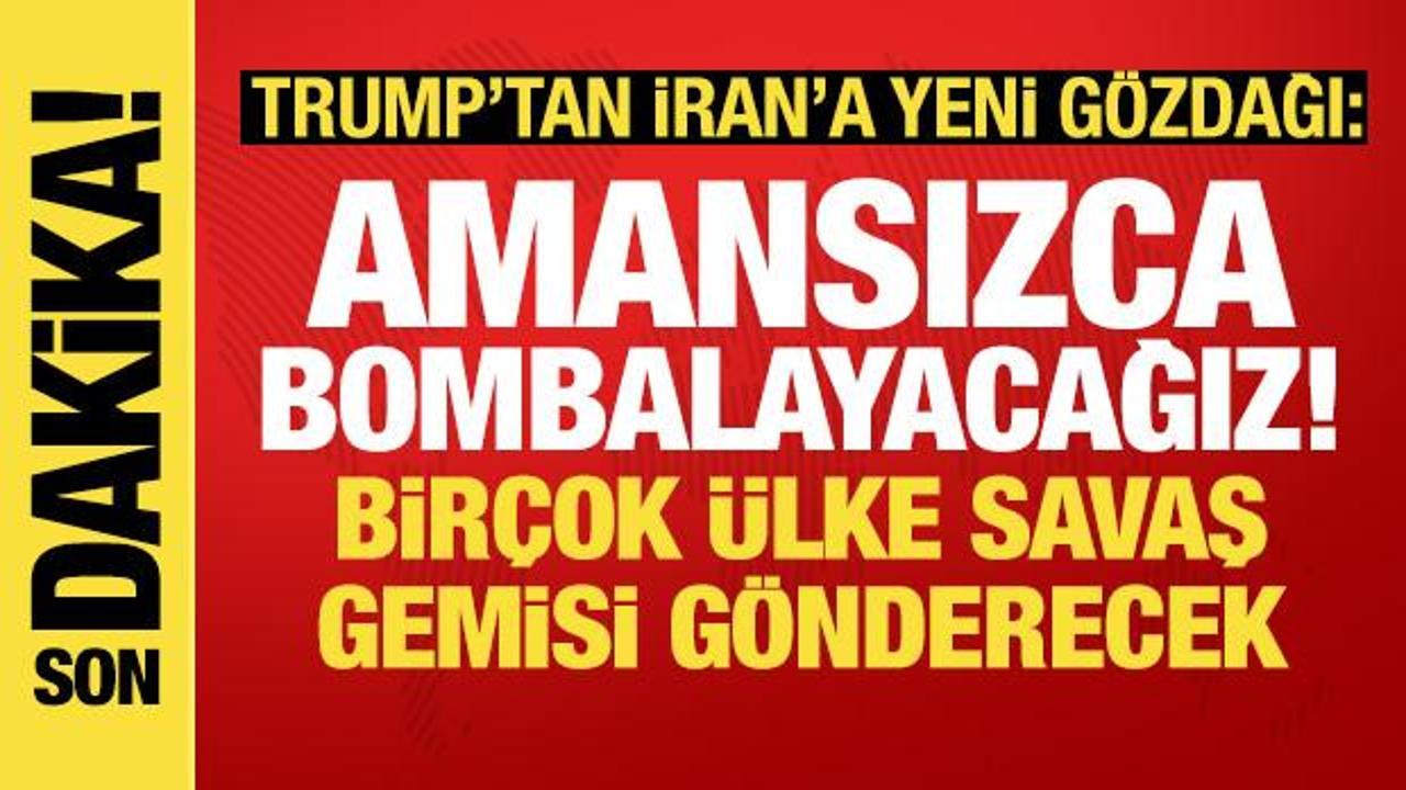 Trump: Hürmüz’ü bir şekilde açacağız