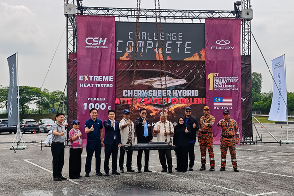 Chery CSH Malezya Güvenlik Challenge’ı büyük başarıyla tamamladı