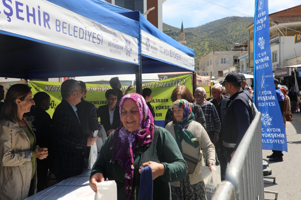 Ata tohumu fideleri ilçelerde dağıtıldı