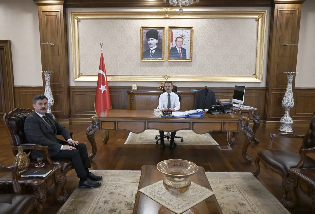 Başmüdür Karakuş’tan Vali Aktaş’a ziyaret