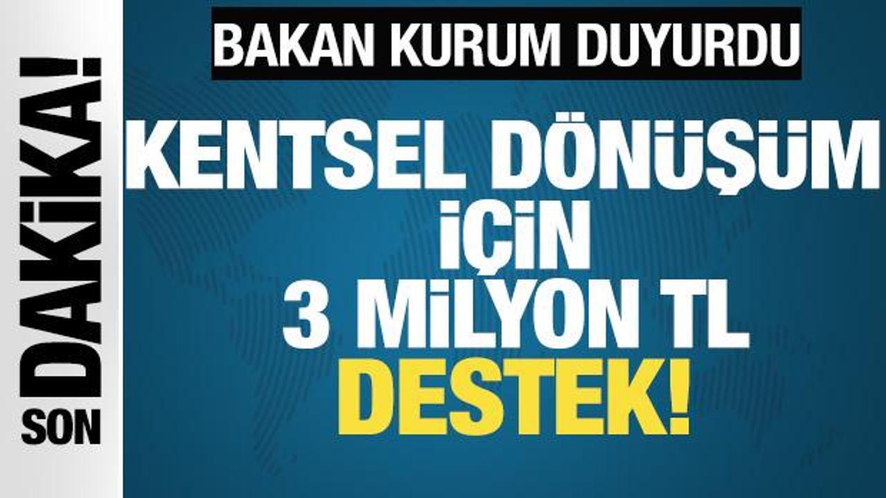 Bakan Kurum’dan önemli açıklamalar