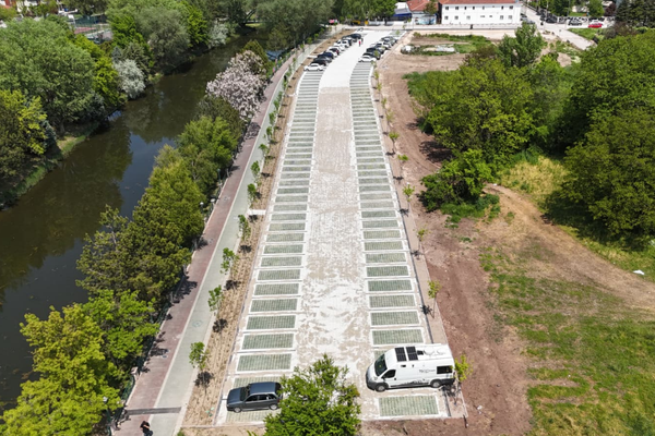 Kanlıkavak’a 122 araç kapasiteli yeni ücretsiz otopark
