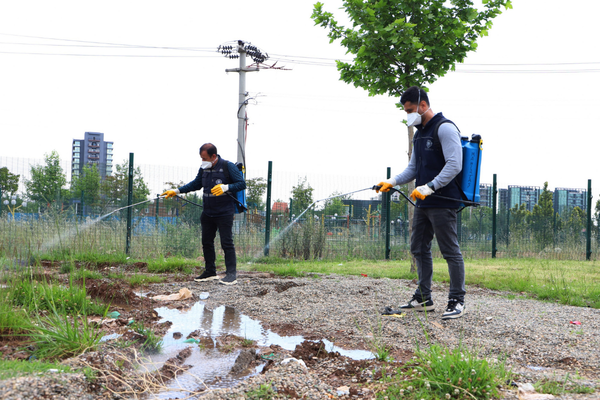 Diyarbakır’da 17 ilçede haşereyle mücadele sürüyor