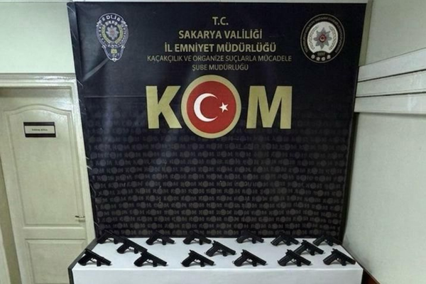 Sakarya merkezli silah kaçakçılığı operasyonunda 2 kişi tutuklandı
