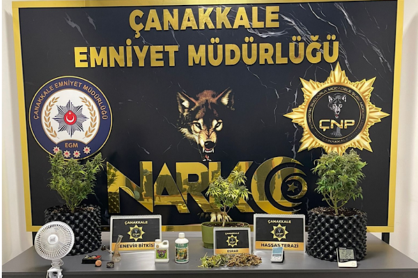 Çanakkale’de uyuşturucu operasyonu: 5 kişi tutuklandı