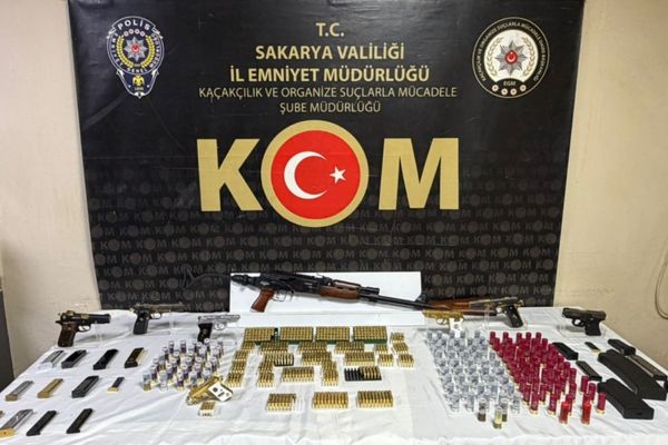 Sakarya’da silah kaçakçılığı operasyonunda 1 şüpheli tutuklandı