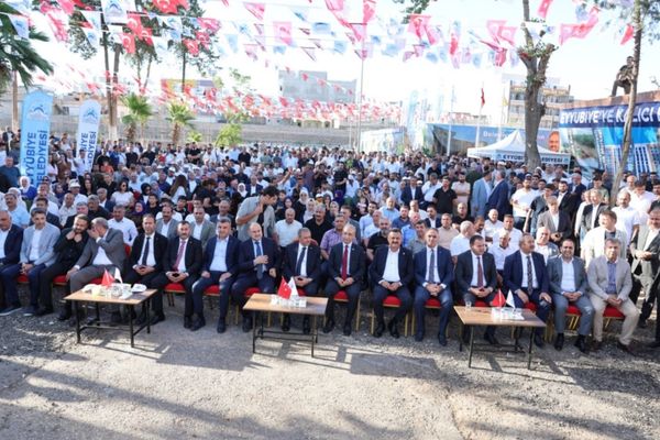 Eyyübiye Belediye Hizmet Binası’nın temeli törenle atıldı