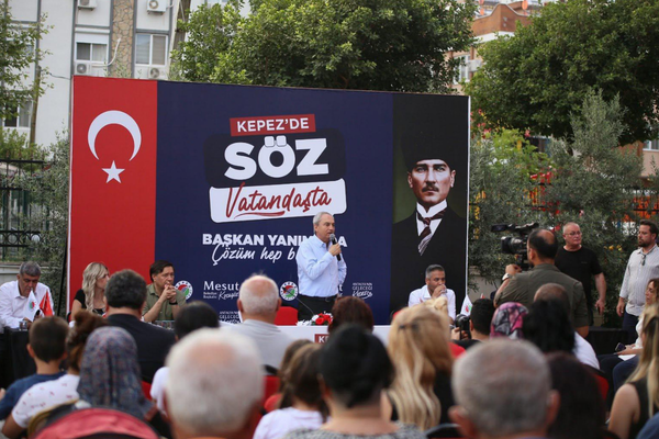 Kepez’de “Söz Vatandaşta” Buluşması: Talepler yerinde dinlendi