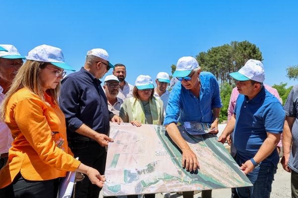 Başkan Şahin, Karkamış Kuş Gözlem Noktası’ndaki çalışmaları inceledi