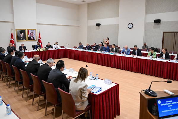 Kocaeli’de Genişletilmiş İl Güvenlik, Asayiş ve Koordinasyon Kurulu Toplantısı yapıldı