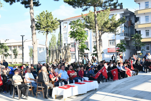 Haymana Kent Meydanı’nda milli maç dev ekrandan izlenildi