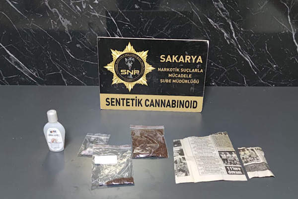Sakarya’da uyuşturucu operasyonu