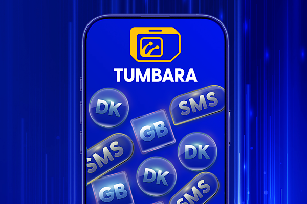 Tumbara 1 yılda 25 milyon GB hediye etti