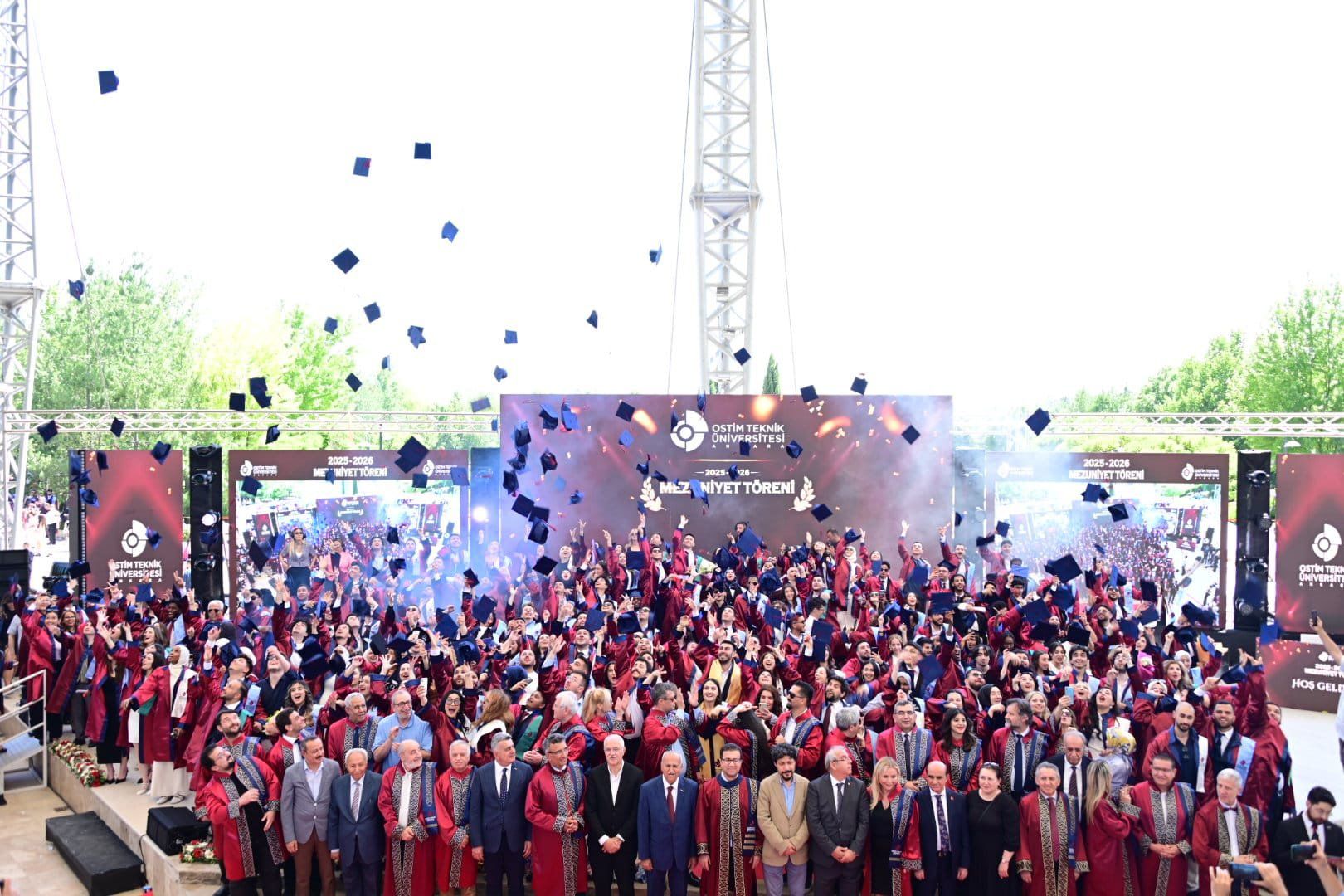 Yerli ve Milli Sanayinin Yeni Neferleri Sahaya İndi: OSTİM Teknik Üniversitesi’nde Görkemli Mezuniyet