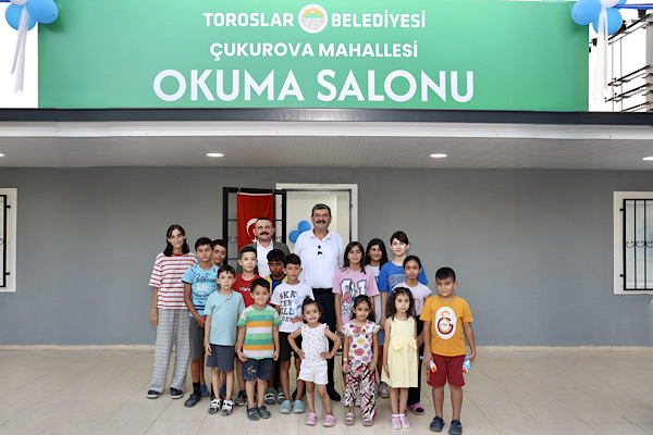  Çukurova Mahallesi’nde yeni okuma salonu hizmete açıldı