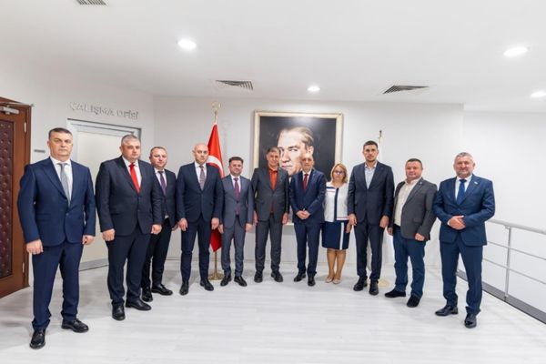Başkan Tugay, Kırcaali heyetini ağırladı
