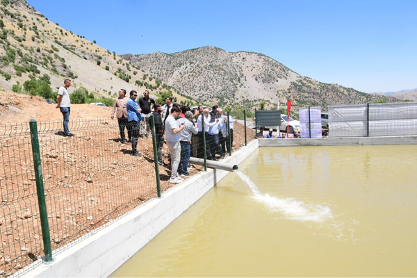 Malatya’da 207 sulama havuzu ile 80 bin dekar arazi suya kavuşacak