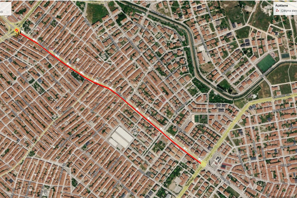 Ertaş Bulvarı’nda bakım çalışması nedeniyle gece trafiği kısıtlanacak