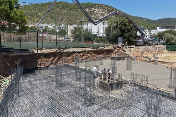 Bodrum’da Çırkan Halk Evi ve Fırın Projesinin temeli atıldı