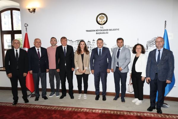 Trabzon’da Karadeniz’in korunmasına yönelik altyapı çalışmaları değerlendirildi
