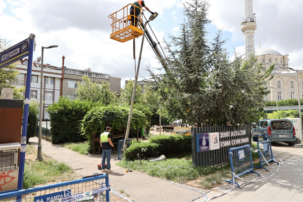 Şehit Astsubay Esma Çevik Parkı yenileniyor