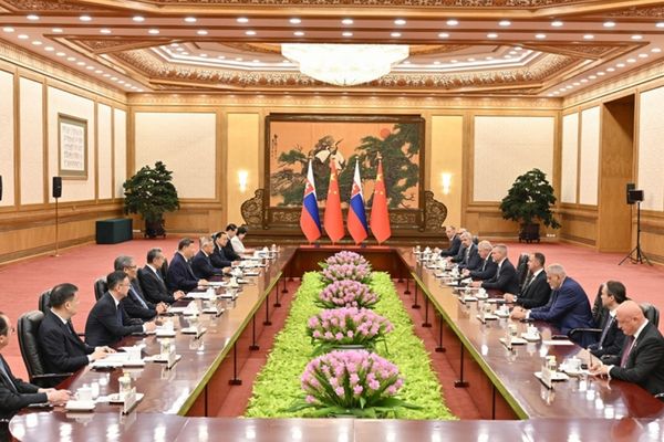 Xi, Slovakya Cumhurbaşkanı Pellegrini ile görüştü
