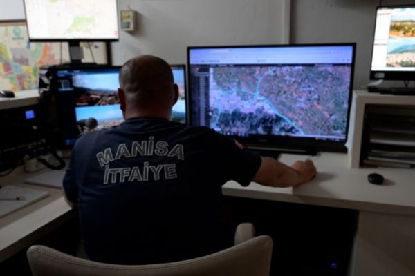 Manisa’da yapay zeka destekli sistem yangını erken tespit etti