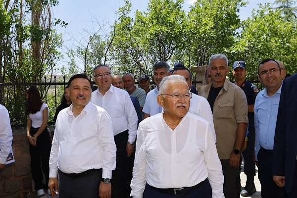 Melikgazi Türbesi restorasyon ve çevre düzenleme projesi incelendi