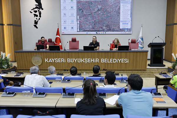 Kayseri’de afet yönetimi için tesisler dijital altyapıda toplanıyor
