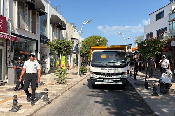 Bodrum’da zabıta ve emniyetten kapsamlı denetim