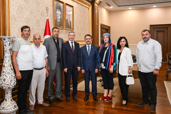 Vali Aktaş, Manav Kültür Dernekleri Federasyonu yönetimini kabul etti