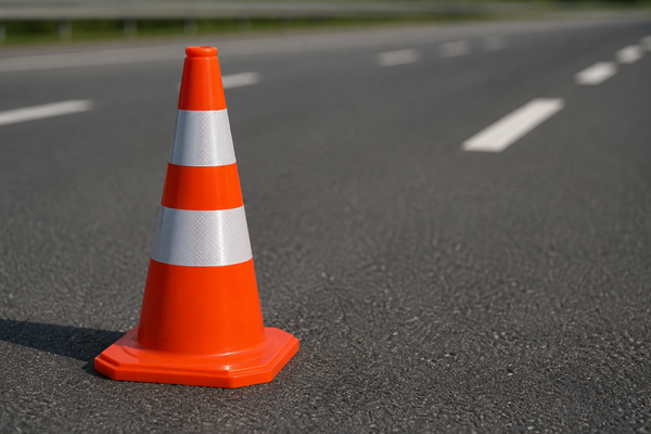 Bursa’da yol yapım çalışması nedeniyle trafik düzenlemesi
