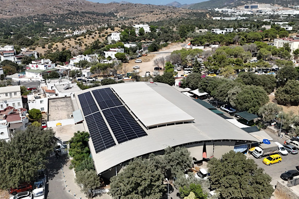 Bodrum’da 6 ayda 106 bin 500 kilovatsaat elektrik üretildi