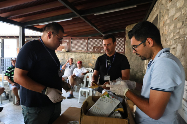 Bodrum’da Akdeniz meyve sineğine karşı tuzak dağıtımı