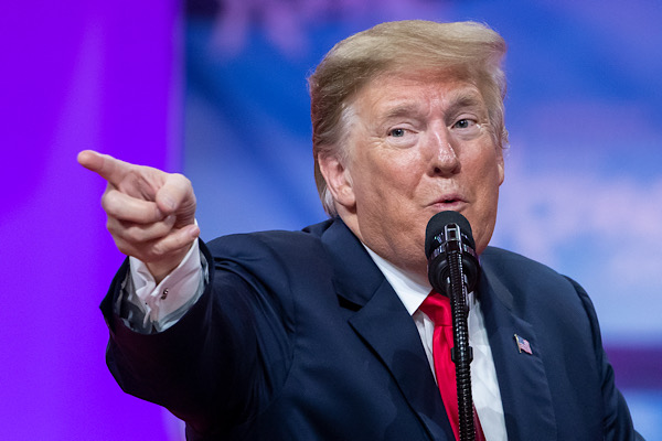 Trump’tan yansıma havuzu iddiası: Bu bir vandalizm eylemi