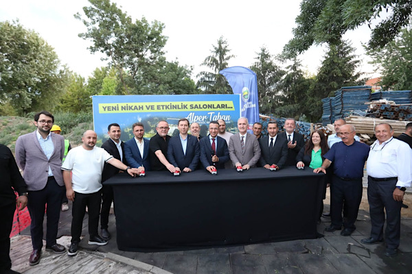  İnegöl’de Botanik Nikah ve Etkinlik Salonları’nın temeli atıldı