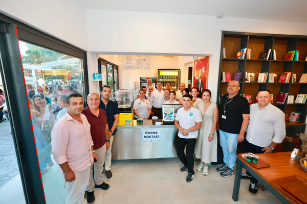 Bodrum Belediyesi’nin ilk emekli kafesi Pinaraltı hizmete açıldı