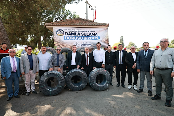 Manisa’da 500 üreticiye damlama sulama desteği sağlandı