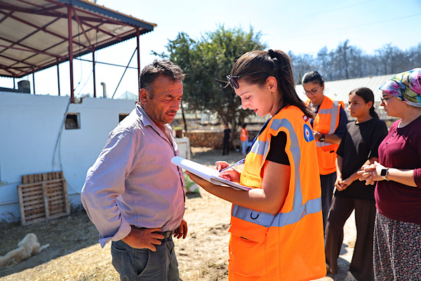 Antalya’da yangından etkilenen bölgelerde hasar tespit çalışması sürüyor