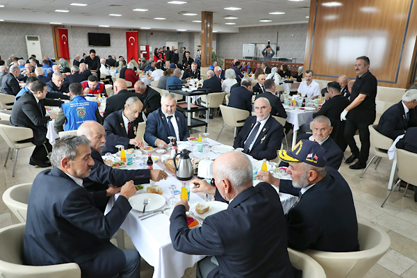 Ordu’da Gaziler Günü dolayısıyla yemek programı düzenlendi