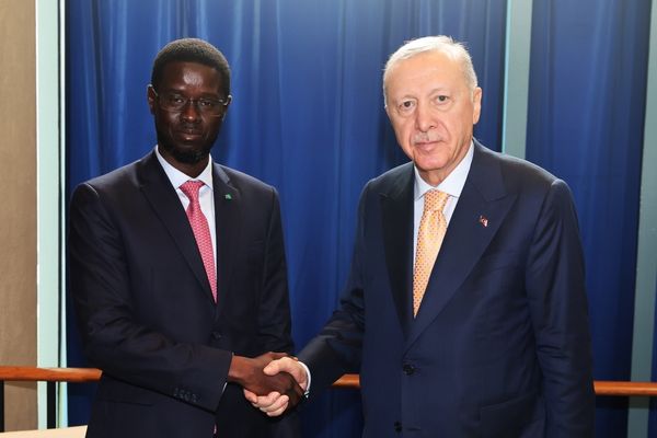 Cumhurbaşkanı Erdoğan, Senegal Cumhurbaşkanı Faye ile görüştü