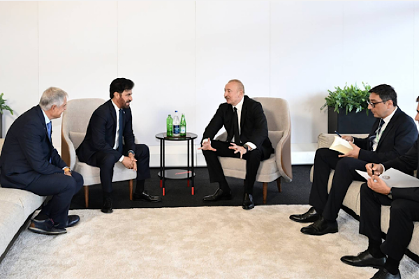 Aliyev, Uluslararası Otomobil Federasyonu Başkanı Ben Sulayem ile görüştü
