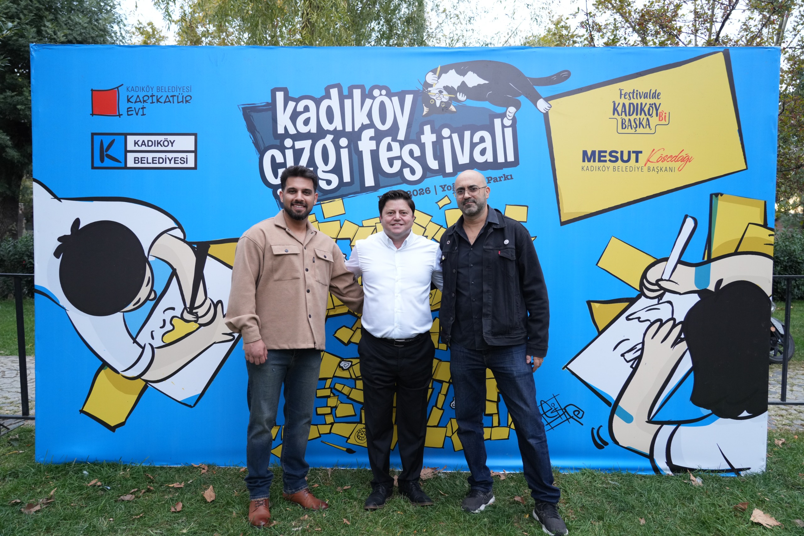 Kadıköy Çizgi Festivali Yoğurtçu Parkı’nda başladı