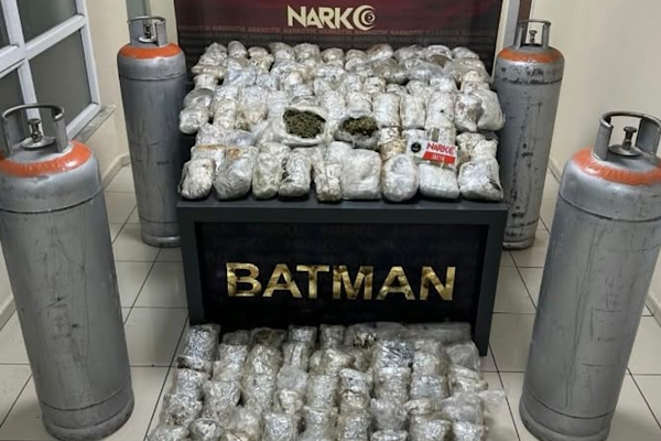 Batman’da 87 kilo 500 gram skunk ele geçirildi