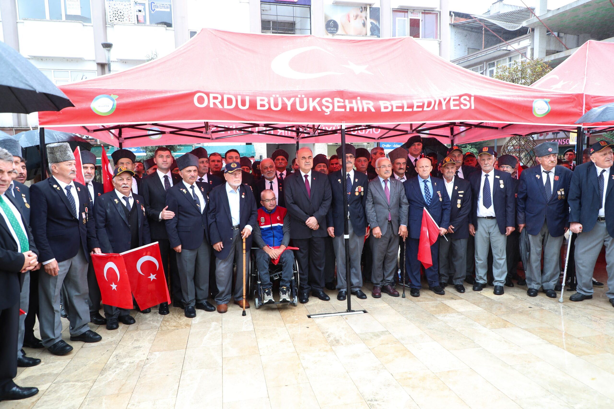 Ordu’da 19 Eylül Gaziler Günü anma programı başladı