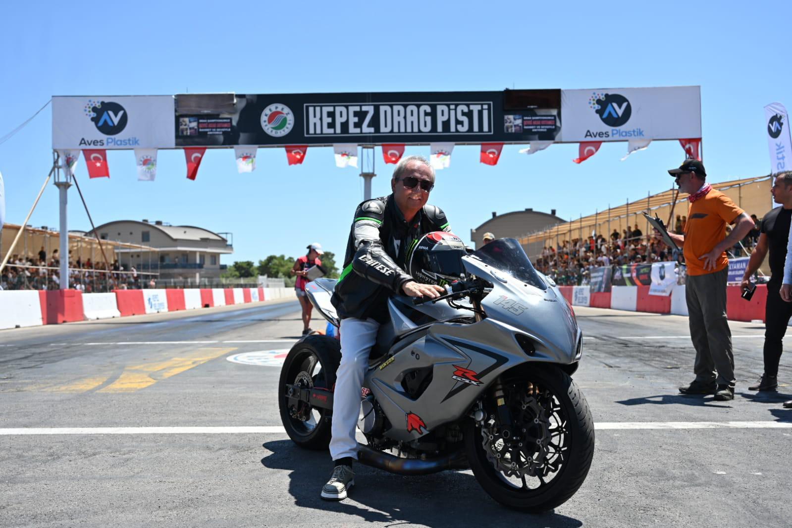 Türkiye Motodrag Şampiyonası’nın 3. ayak yarışları Kepez’de yapılacak
