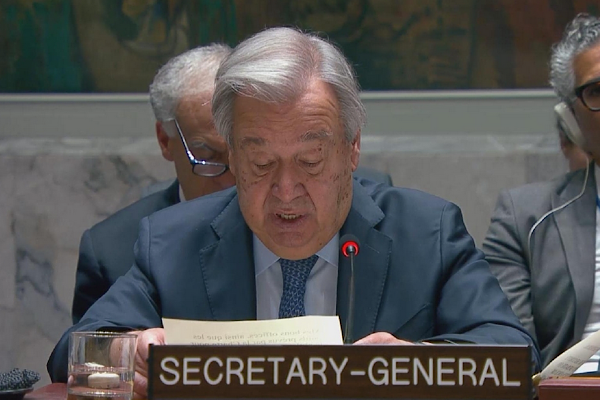 Guterres: Savaşlar bitmeli, çatışmalar sona ermeli