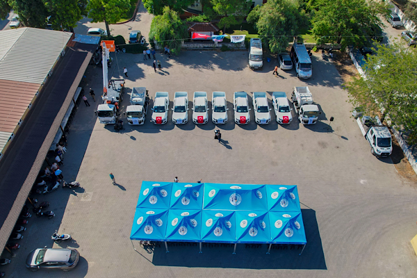 Milas Belediyesi araç filosuna 9 yeni araç kattı