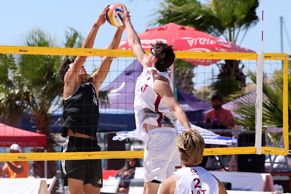 İzmir’de U18 Avrupa Plaj Voleybolu Şampiyonası başladı